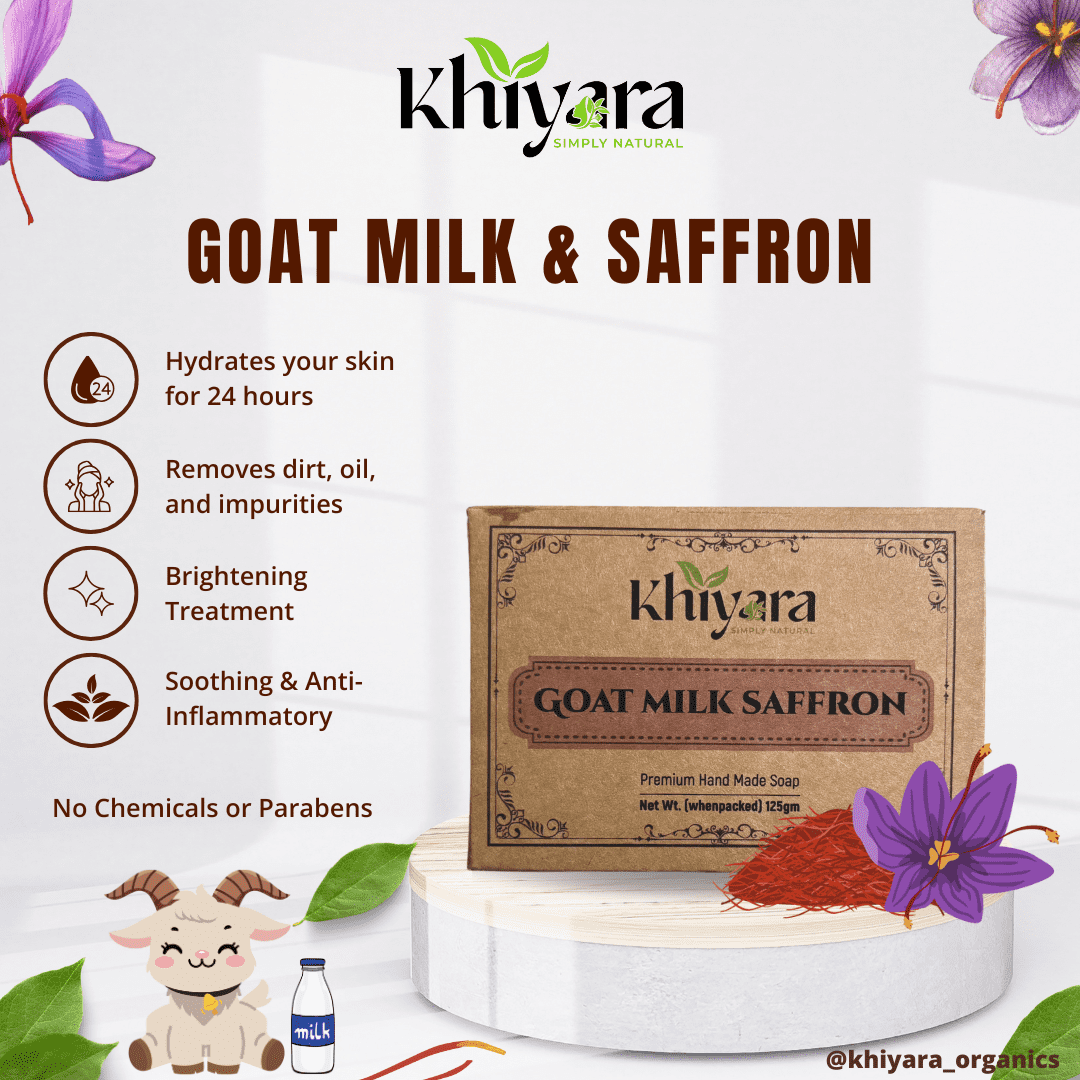 GoatMilk & Saffron Bath Bar